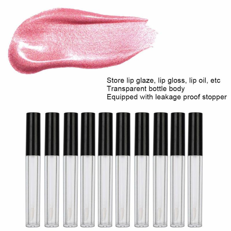 

5pcs/lot 2.5ML Plastic Lip Gloss Tube DIY Lip Gloss Containers Bottle Empty Cosmetic Container Tool Makeup Organizer