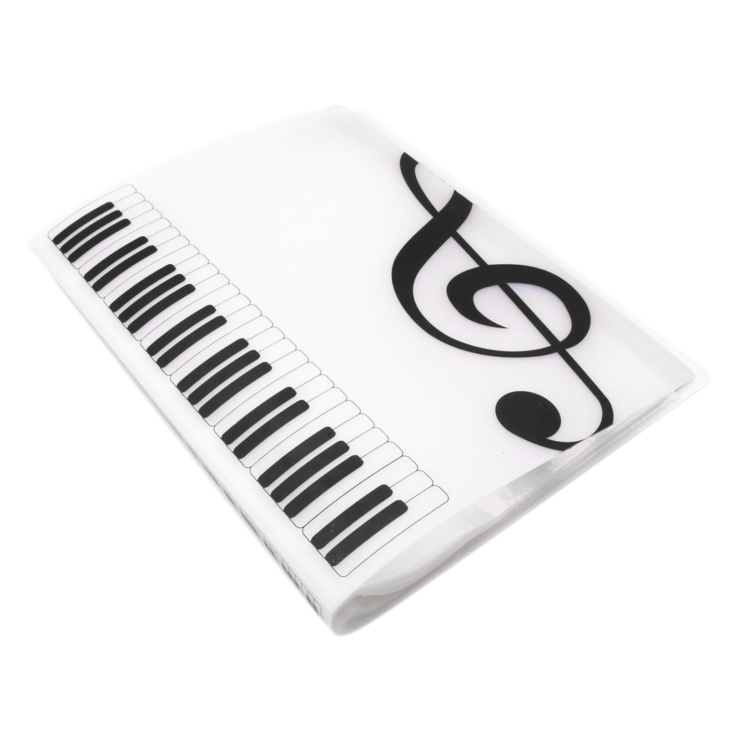 

Folder Music Sheet Folder Holder, A4 Size, 40 Pages(White