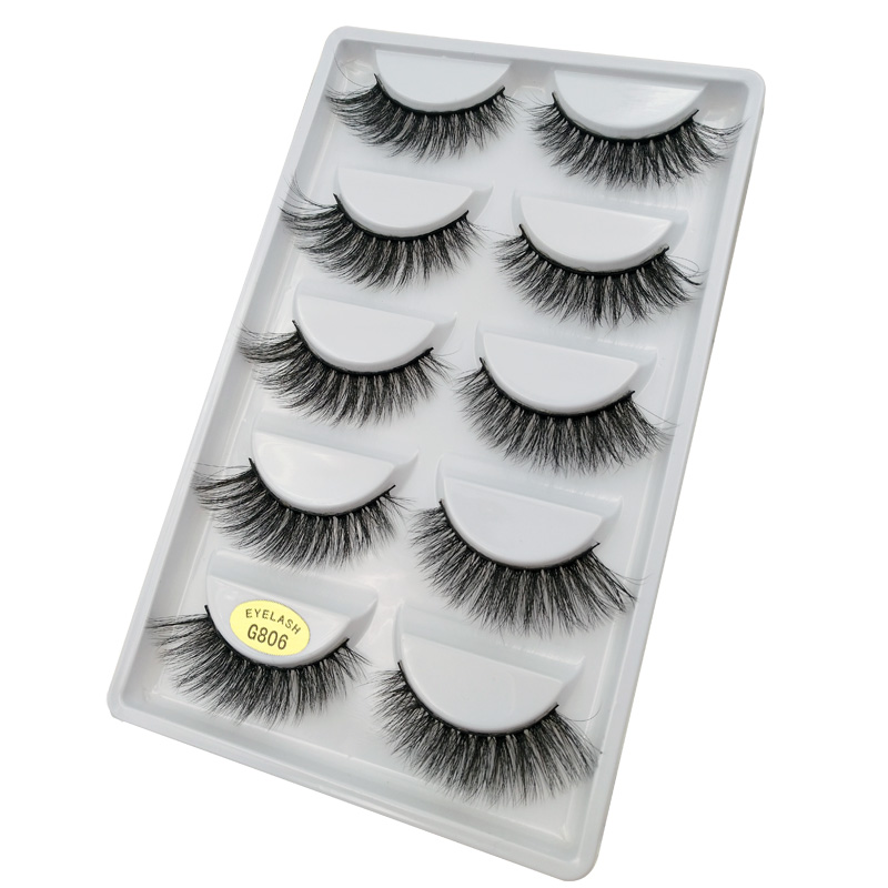 

20/30/50Packs mink eyelashes customize packing false lashes 3d mink lashes private label eyelash extension makeup fake eyelashes