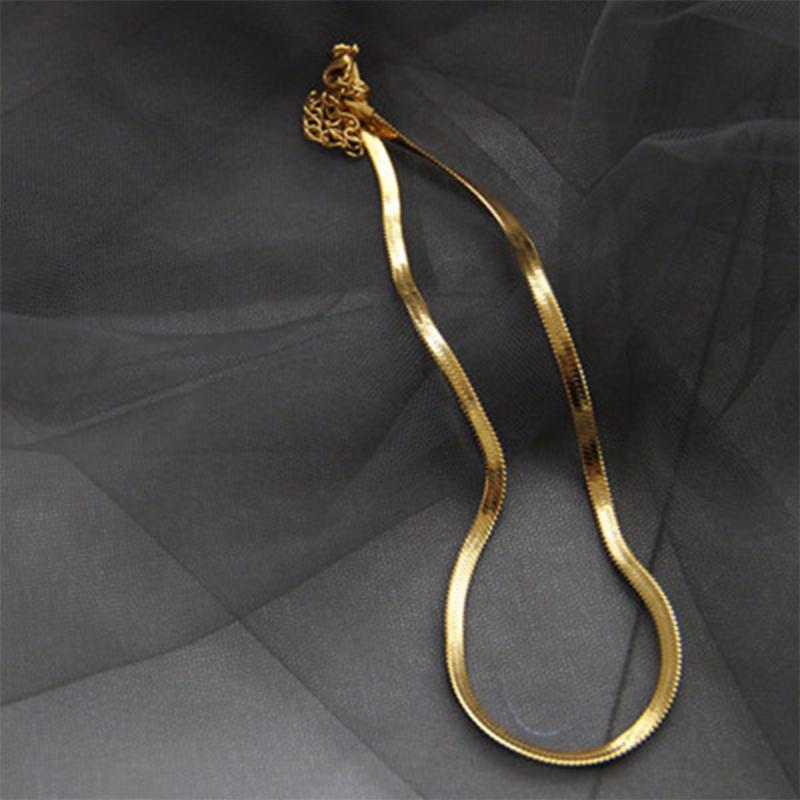 

Minimalism Aesthetic Choker Necklace Gothic Stainless Steel Chain Necklace Women Simple Style Accessories Fashion Jewelry Gift