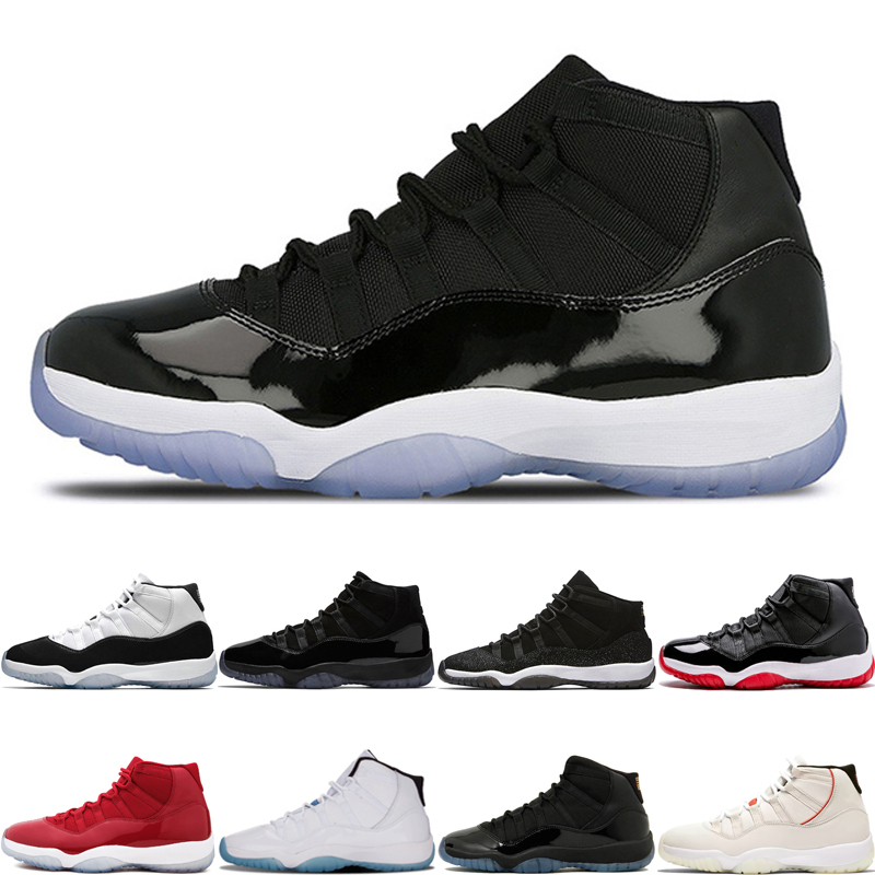 

Top Quality 11 11s Space Jam Classic Basketball Shoes Concord 45 23 Prom Night PRM Heiress New Platinum Tint Fashion Mens Sport Sneakers