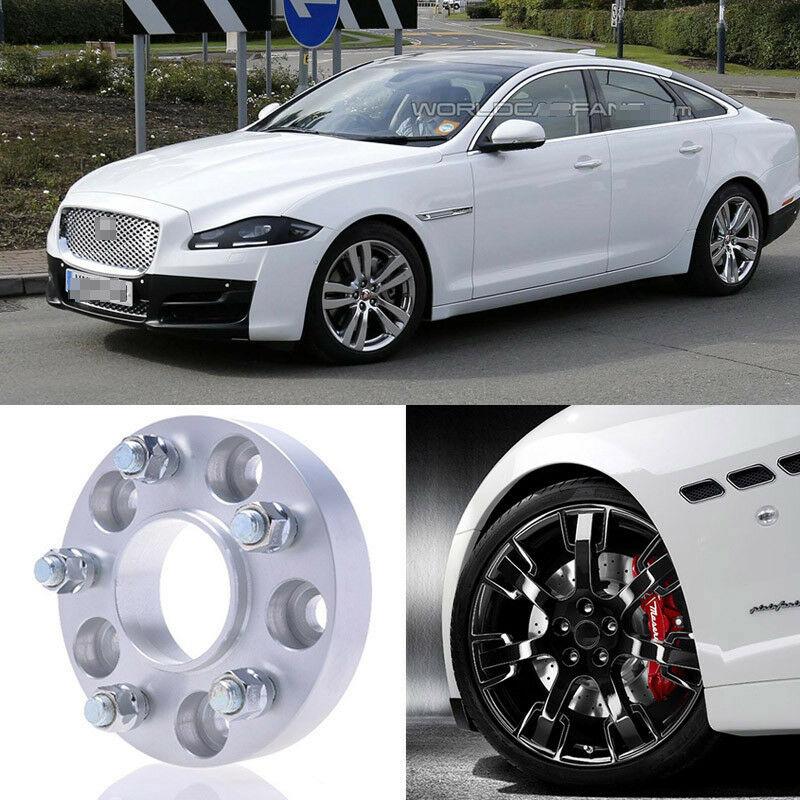 

2pcs 25mm Thick PCD 5x108 63.4CB Aluminum Wheel Spacers Adapters For Jaguar XJ