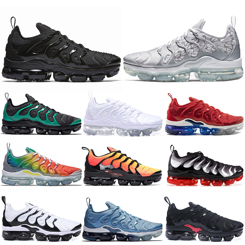 

2020 Cheap Top Quality Men Cushion Running Shoes Triple Black Silver Patterns Outdoor Sports USA Sunset Sky Blue For Women Trainers Sneakers, A16 volt 40-47