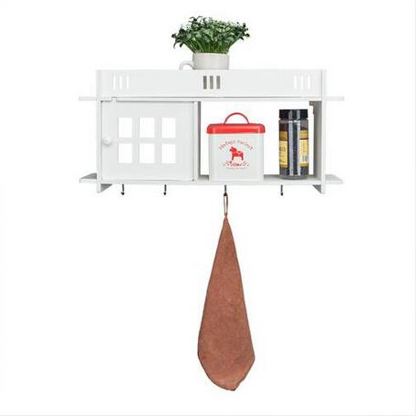 

Hot sales 2019 Wholesales Free shipping Wood-plastic Board Wall Shelf Bookshelf Flower Shelf