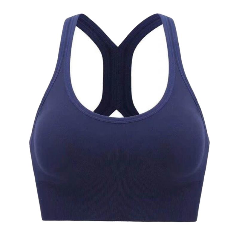 

Women's High Impact Mesh Wireless Padded Cup X-back Gym Active Sports Bra