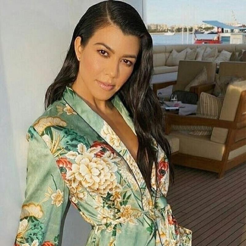 

2020 Summer Women Tunic Pareo Beach Dress Green Long Kaftan Printed Swimwear Sexy Beach Cover Up Sarong Robe De Plage A147