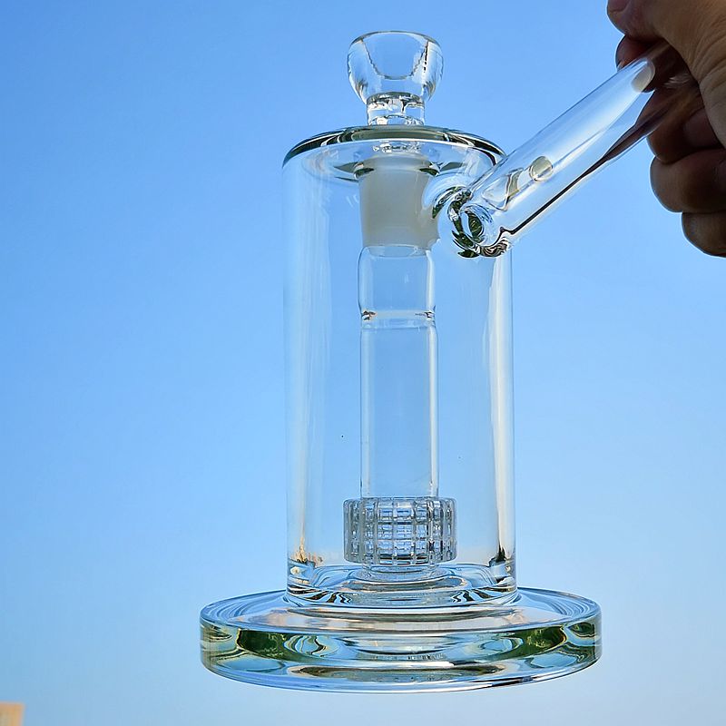 

Mobius Matrix Glass Bong Sidecar Unique Bongs Birdcage Perc Water Pipes Thick Glass Oil Dab Rigs 18mm Joint With Bowl