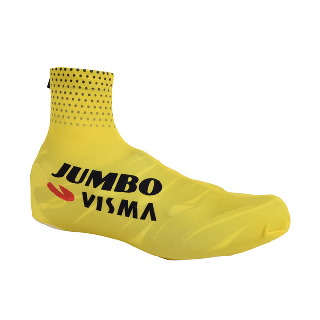 

2019 JUMBO VISMA PRO TEAM YELLOW CYCLING SHOE COVER BICYCLE SHOECOVERS SIZE:S-XXL, Black