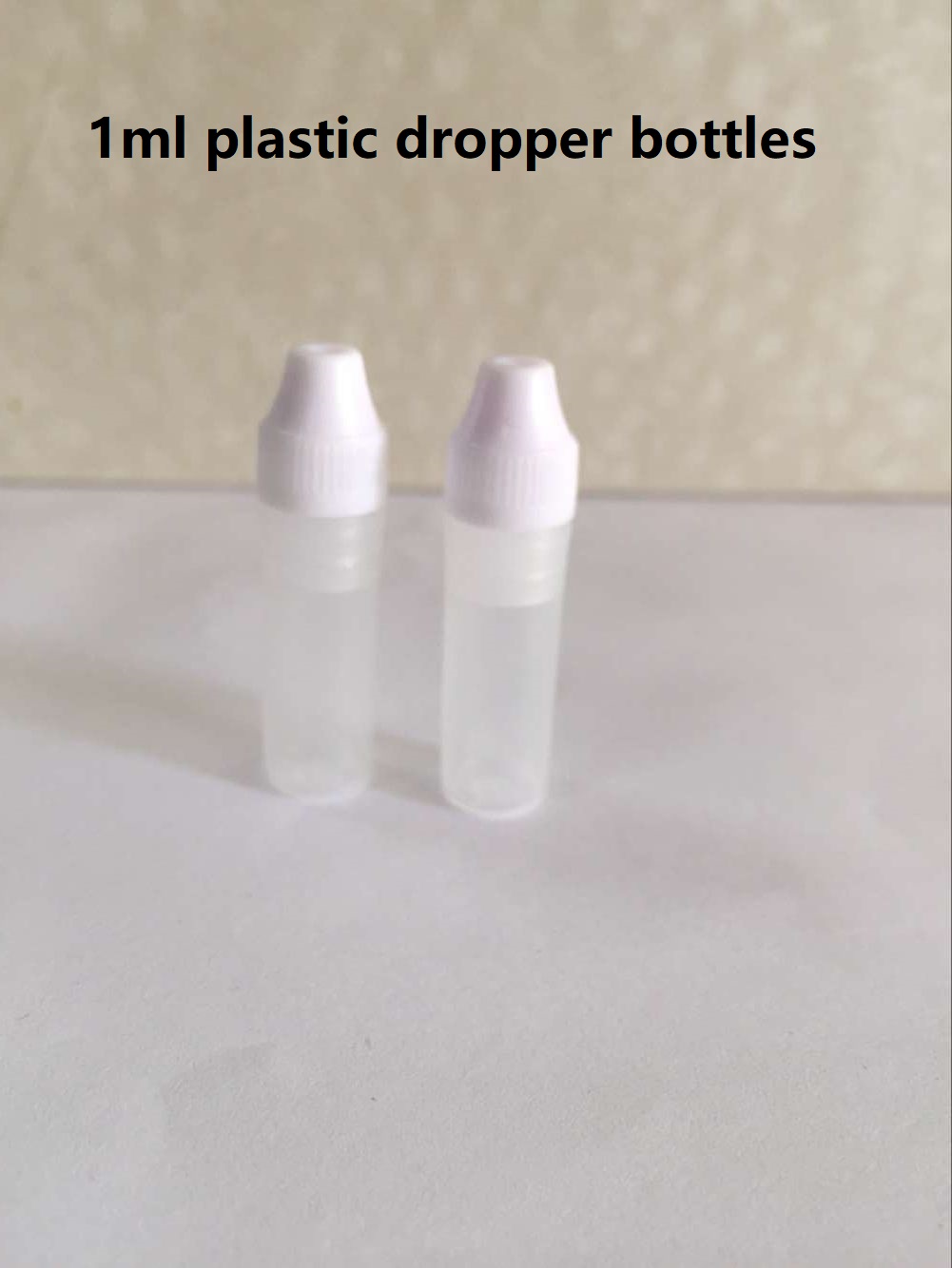 

Wholesale Mini E-liquid bottles 1ml E-cig Vape empty E-juice Plastic Dropper Bottle Free Shipping DHL 500pcs