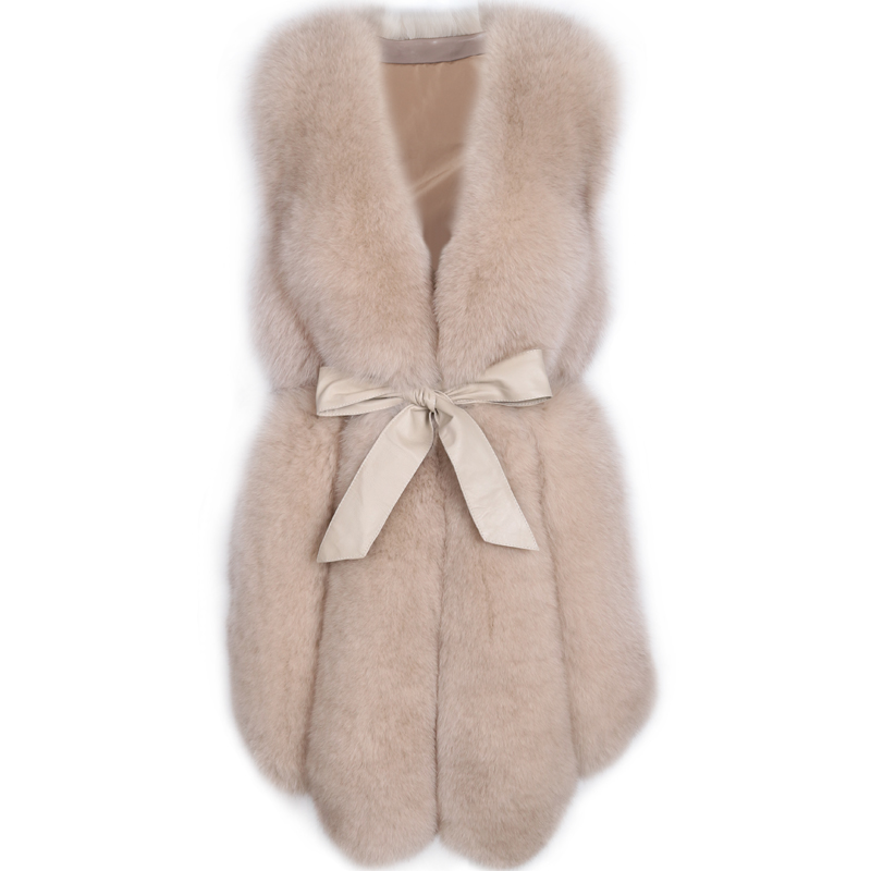 

natural fur gilet real fur vest ladies vest, As picture