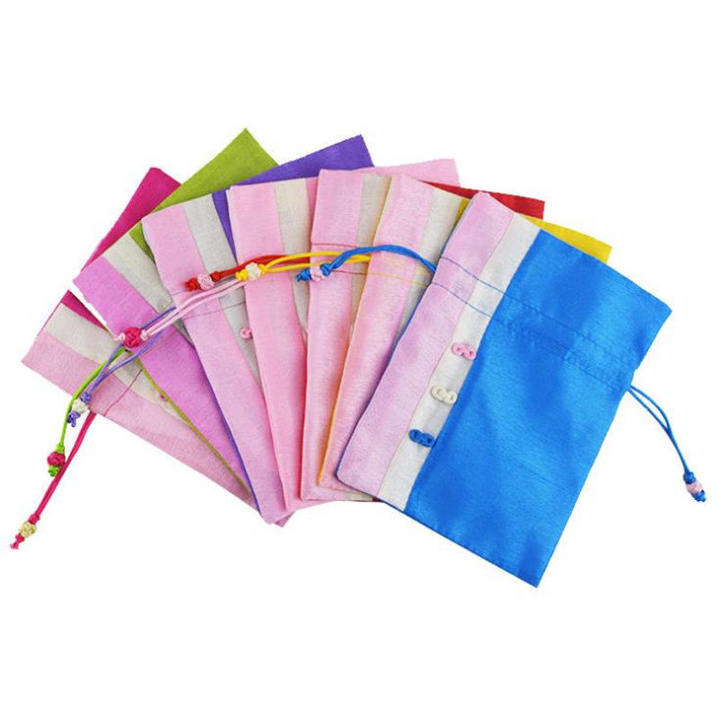 

500pcs Drawstring Bag Decorative Bags Small Pouch Product Packaging Mosquito Repellent Bag NO194