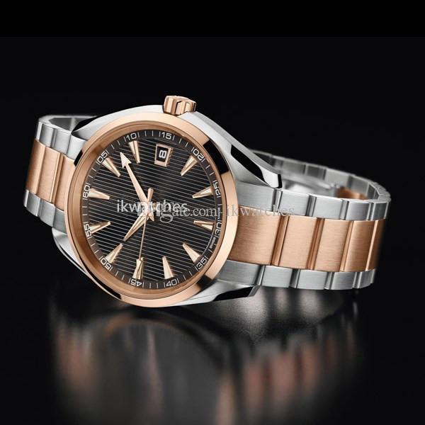 

Hot sale Automatic watch luxury watch mechanical watches for man wristwatch stainless steel bracelet 317, Black face