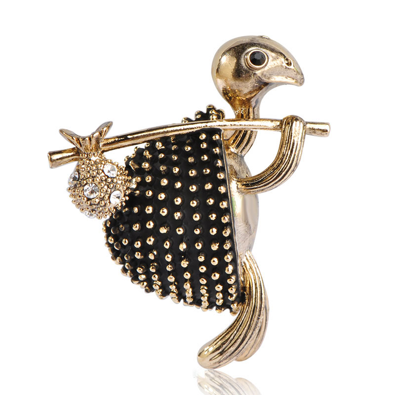 

Vintage Style Walking Tortoise Brooch Women Kids Clothes Accessories Crystals Turtle Animal Brooches Suit Corsage Pins