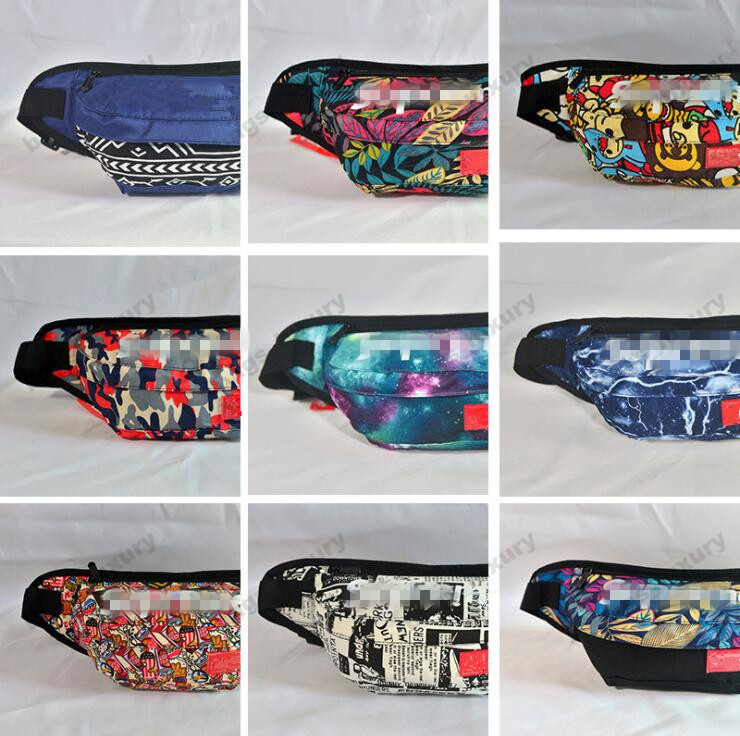 

Men Waist Bag High Quality Women Fanny Pack Streets Hip Hop Belt Bags With Letter Graffiti Outdoor Leisure Crossbody Backpack, Mix color