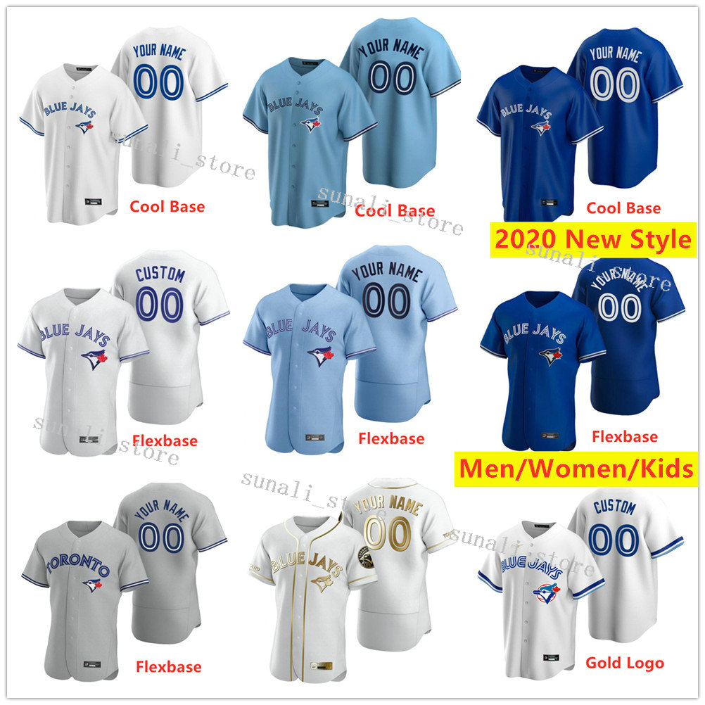 

Stitched 27 Vladimir Guerrero Jr. 34 Matt Shoemaker Randal Grichuk Sam Gaviglio Teoscar Hernandez Kendrys Morales 70 Austin Martin Jerseys, Men new blue