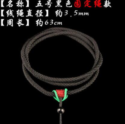 

11style 3PC/LOT Gold Emerald Handwoven Pendant Cord Wire Lanyard Crystal Necklace Black Red Rope Pendant Rope D062
