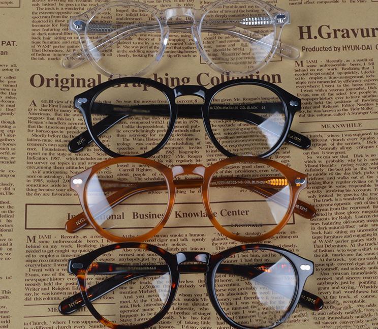 New style 4 COLORS johnny sun glasses miltzen frames eyewear depp sunglasses top Quality brand eyeglasses frame with original box