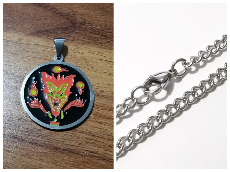 

TWIZTID 1" SMALL CHARM ABK 316L ICP INSANE CLOWN POSSE TWIZTID RARE JUGGALO