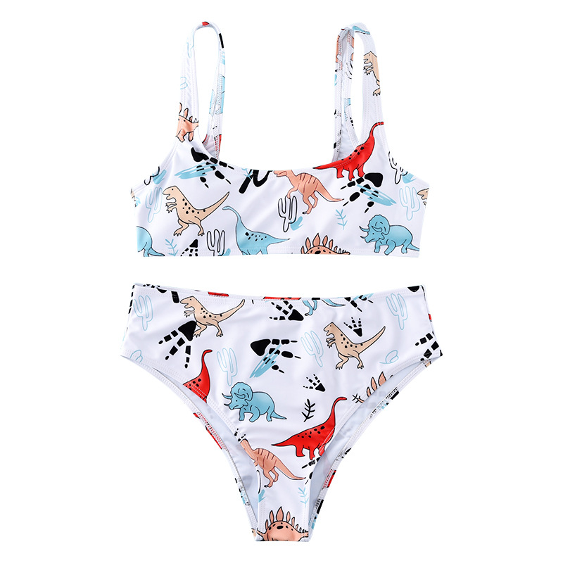 Swimwear Women 2020 Fashion New Animal Print Split Sexy Swimwear Europe and America Bikini Hot Selling Wholesale Size S-L--image-552730560