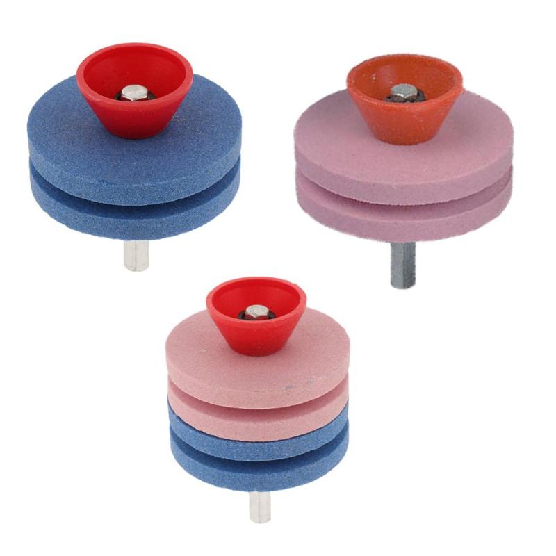 

Faster Blade Sharpener Lawn Mower Universal Grinding Rotary Drill Cut Lawnmower Blade Sharpener Grinding Tool Garden Lawn Mower
