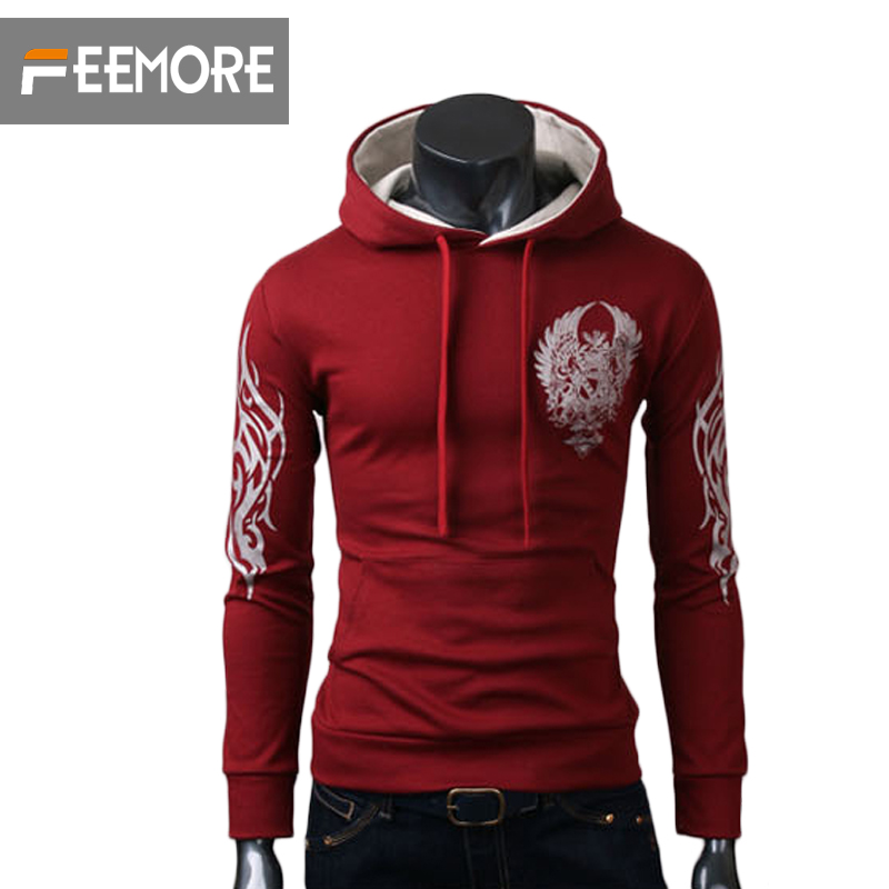 

Hooded Men Sweatshirt Hedging Autumn Style Coat Korean Male Tracksuit Moleton Masculino Love Cotton Men Shirts Camisas Hombre