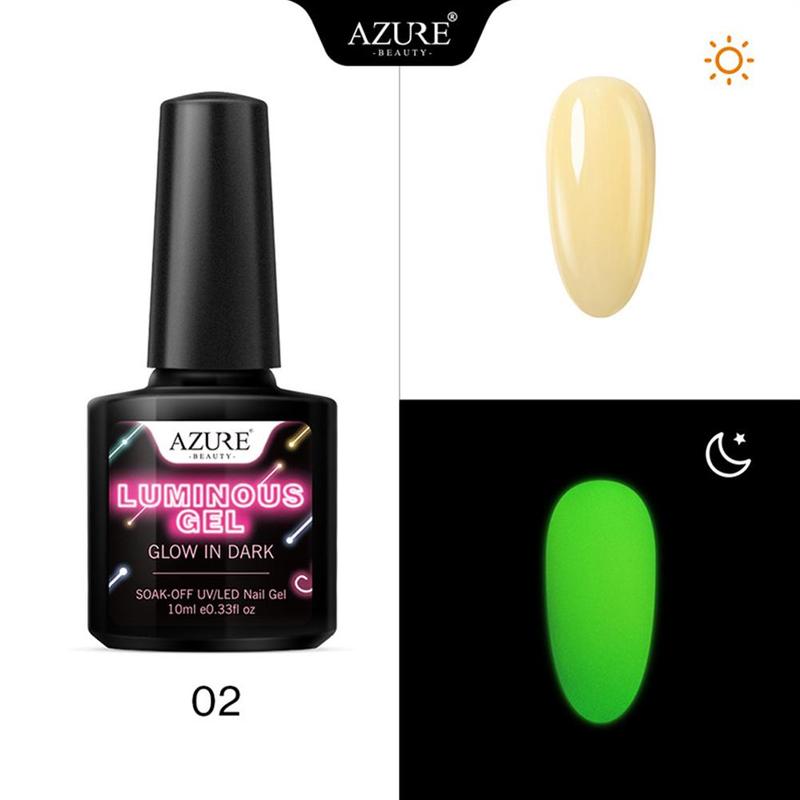 

Hot Sell Beauty Fluorescent Led Gel Nail Polish Long Lasting Luminous UV Gel Nail Enamel Semi Permanent Chameleon UV Polish