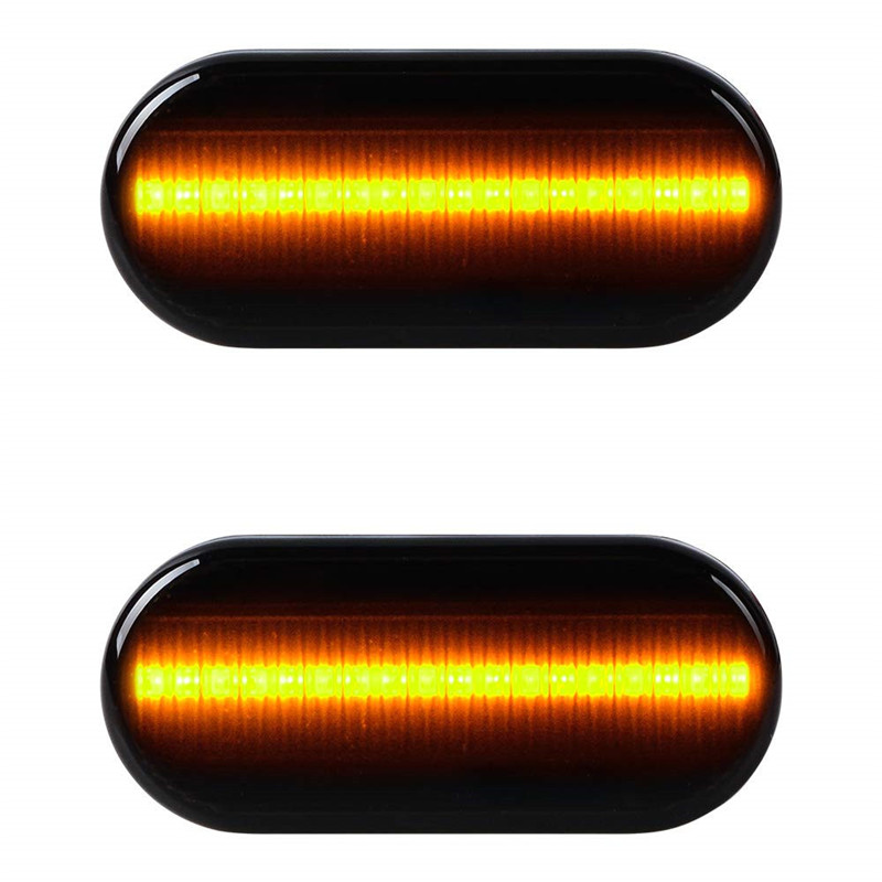 2pcs séquentielle LED Indicateur de voyant LED Kit d'éclairage Compatible avec Volkswagen VW MK4 GTI R32 Golf Jetta Bora B5 B5.5 Passat Nouveau c