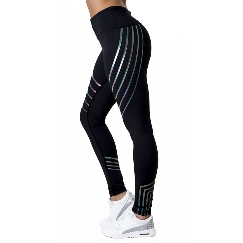 

Womens Skinny Stretchy Yoga Pants Active Workout Leggings Tights, Black