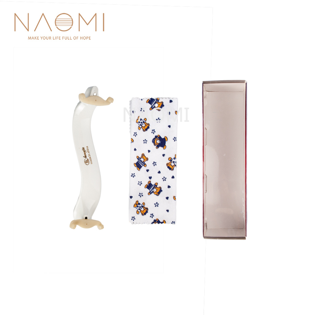 

NAOMI Shoulder Rest 3/4 4/4 Violin Shoulder Rest For 3/4 4/4 Violin White New Violin Parts Accessories