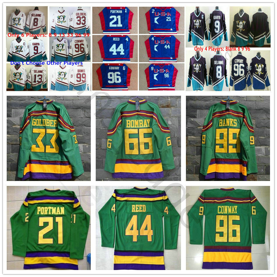 fulton reed mighty ducks jersey