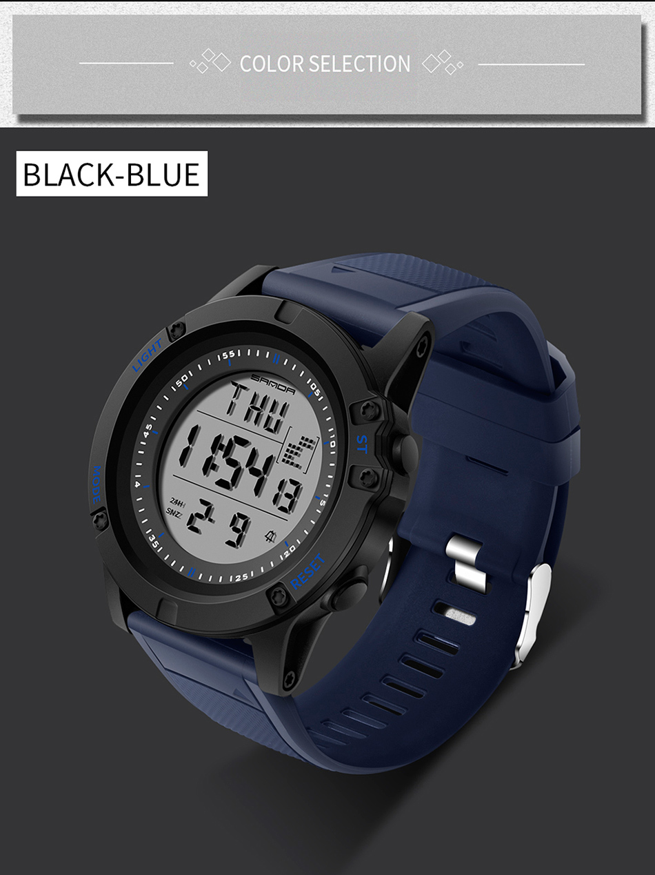 2018 New Brand SANDA Sports Watch Men Women Lover's Clock 2018 New Brand SANDA Sports Watch Men Women Lover's Clock