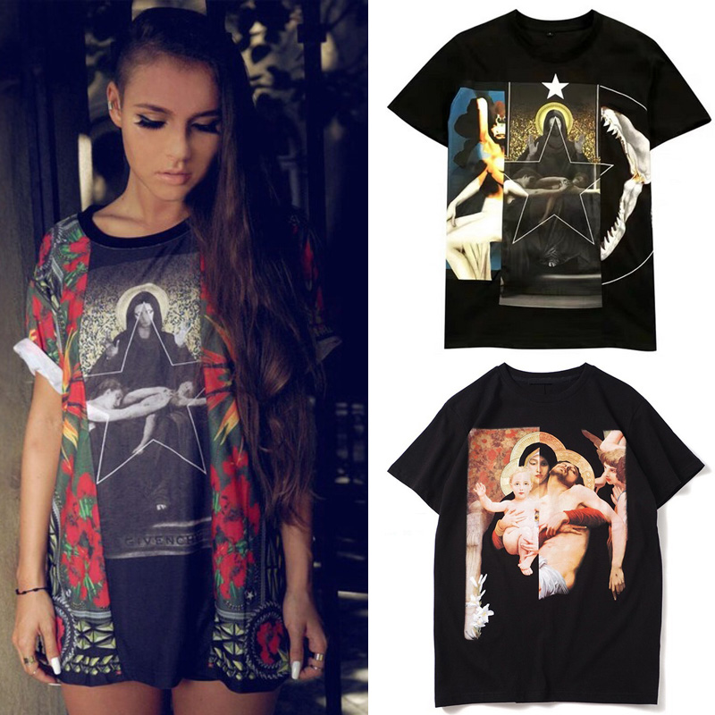 

2019 Summer Designer T Shirt Women With Printing Graphic Cotton Short Sleeves Tee Girl Good Quality, 21
