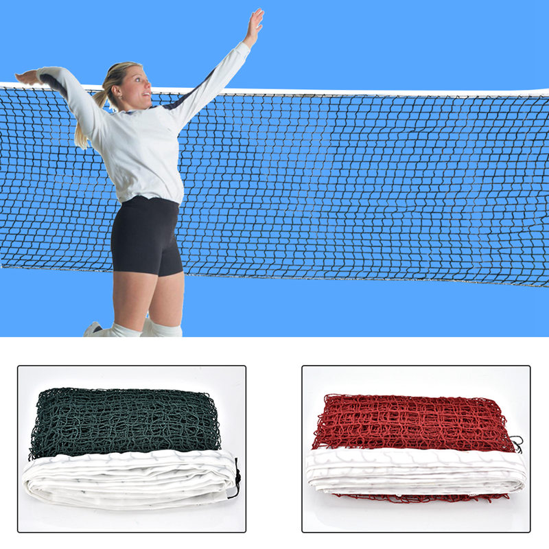 

6.1mX0.75m Professional Sport Training Standard Badminton Net Outdoor Tennis Net Mesh Volleyball Net Exercise Drop Shipping