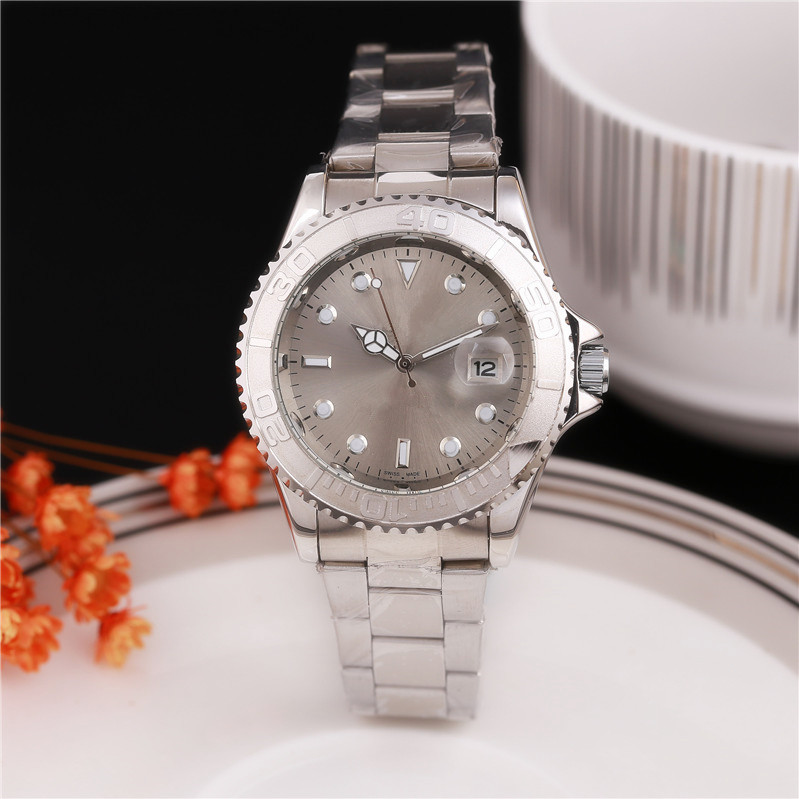 

relogio masculino mens watches Luxury wist fashion Black Dial With Calendar Bracklet Folding Clasp Master Male 40 mm giftluxury Mens Watches, R-13