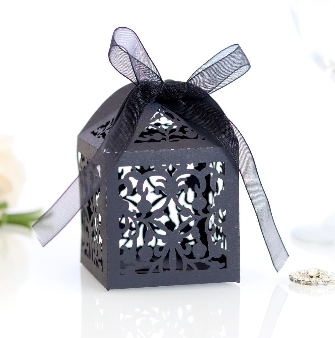 

Lace Hollow Ivy Favor Boxes Hollow Die-Cut IvyFavor Boxes Wedding Candy Wedding Gift Chocolate