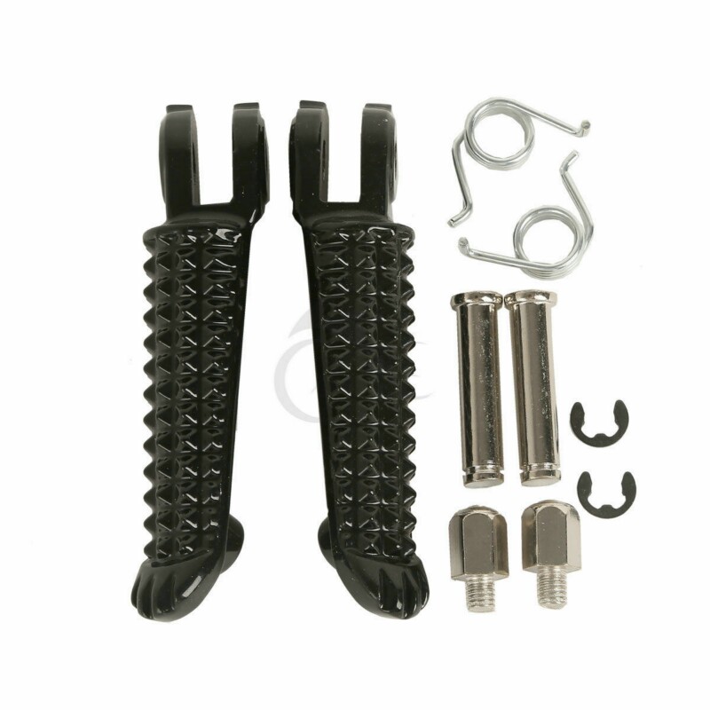 

Motorcycle Front Footrests Foot Pegs Foot rest For YZF R6 1999-2012 R6S 03-08 YZF R1 1998-2014 motorbike accessories