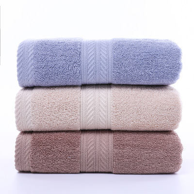 

1pcs FASHION Pure and fresh style face towel 100% cotton material towel, Brown