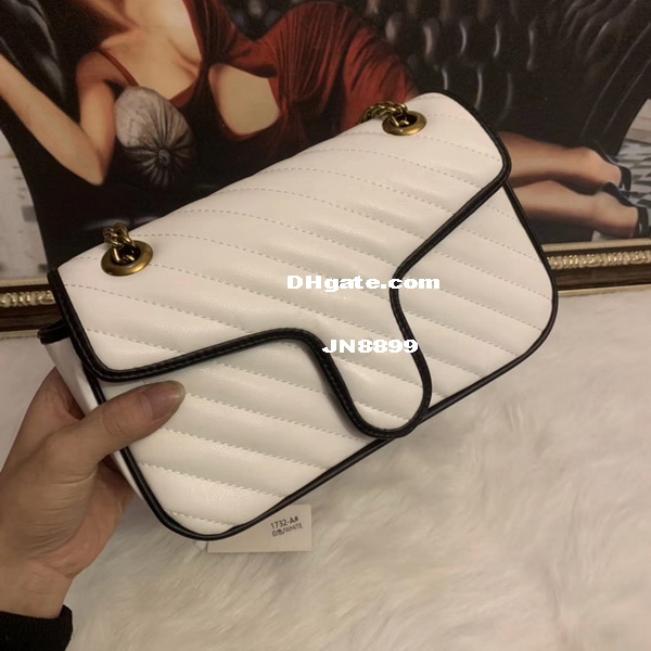 

Hot Sale Top Quality Fashion Women Bags Handbags Wallets Leather Chain Bag Crossbody 26CM Shoulder Bags Messenger Tote Bag Purse 5colors, Red