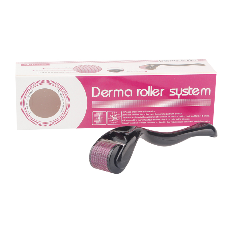 

DRS 540 Micro Needle Derma Roller Skin Care Therapy Anti Acne Spot Scar Wrinkle Removal with Retail Box