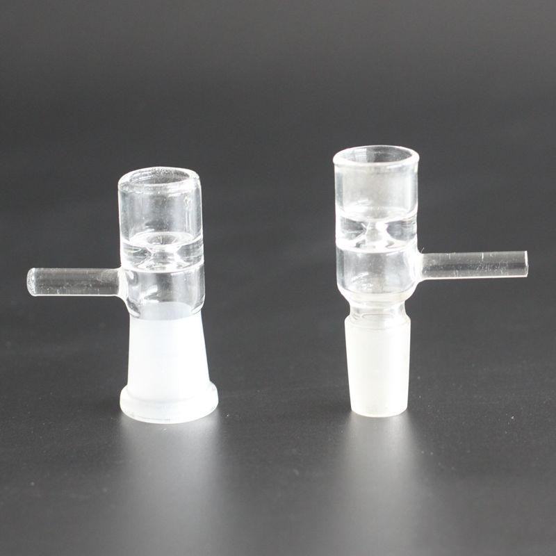

Bong Accessories Hookahs 14mm Female Male Glass Bowl with Handle for Smoking Direct Inject Snapper