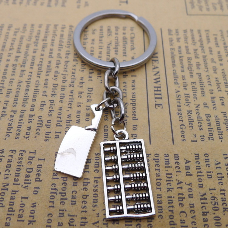 

Alloy Reach Abacus Key Pendant Buckle Ancient Silver Ornaments Parts