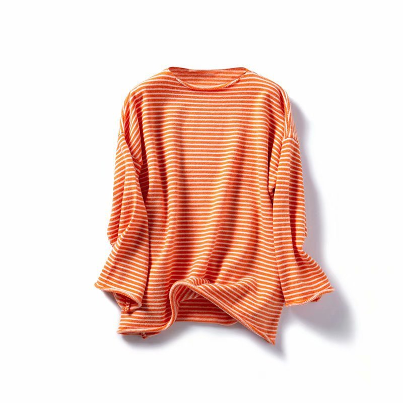 

Hot sale TB45-19170 European and American fashion striped jacket, Beige