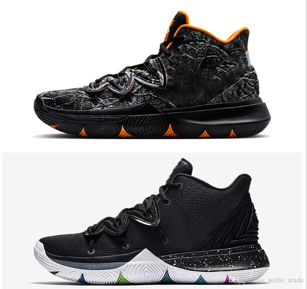 Nike Kyrie 5 Black Magic GS AQ2456 901 StockX