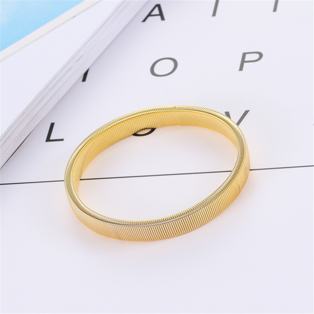 

Stainless Steel Anti-slip Elastic Shirt Sleeve Holders Metal Armbands for Band Stretch Garters