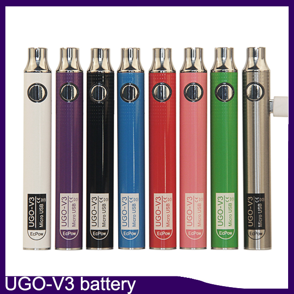 

Authentic EcPow UGO-V3 III Preheat Battery 650mAh 900mAh 510 Thread with USB Charger VS Max vision spinner II 3s battery 0270001-1