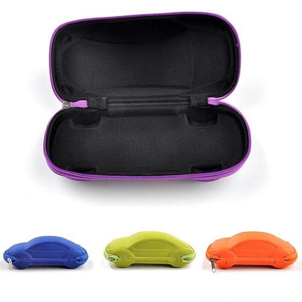 Portable Kids Sunglasses Cases Box Crush Resistance Car Shape Glasses Box Case Glasses Case Sunglasses Protector Storage Box ZiXDM