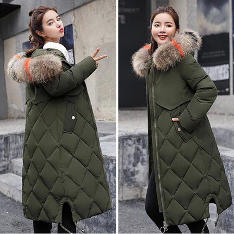 Long Winter Coats for Women with Fur Hood,Women Ladies Winter Hooded Zipper Pocket Lapel Loose Hairy Cotton Clothing Coat