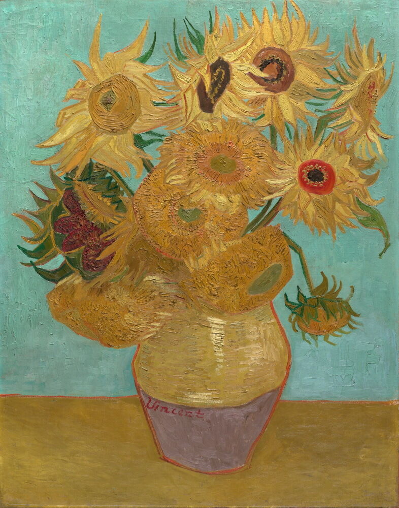 

Vincent Van Gogh Sunflower Giclee Canvas Wall Art Home Decor Handcrafts /HD Print Oil painting On canvas Wall Art Canvas Pictures 190917