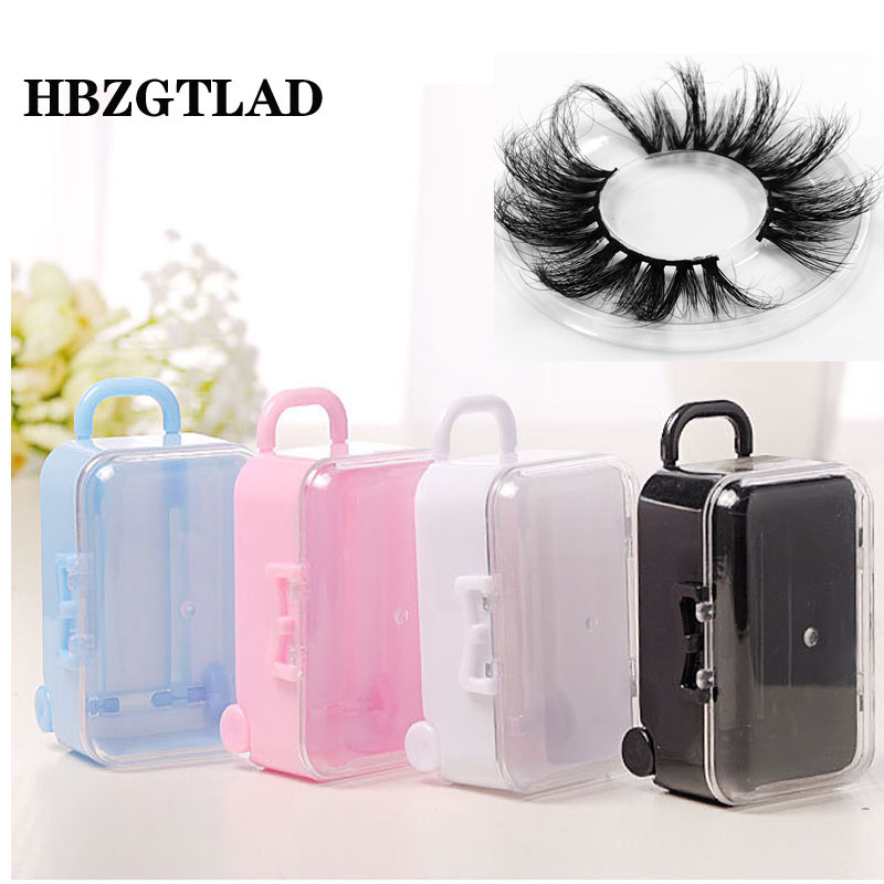 

20pcs Mini Trunk suitcase Luggage Suitcase lashes box Kids Toy Dolls Accessories Candy Box Gift Cartoon gift kis favor