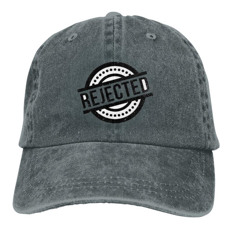 

Rejected Vintage Unisex Adjustable Trucker Cap for Adult, Black